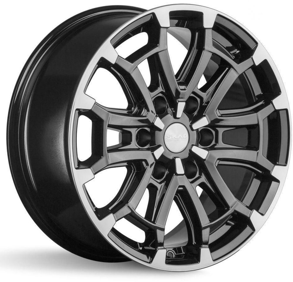 Скад Авилис 8x18 6x139.7 ET 38 Dia 67.1 (алмаз графит)