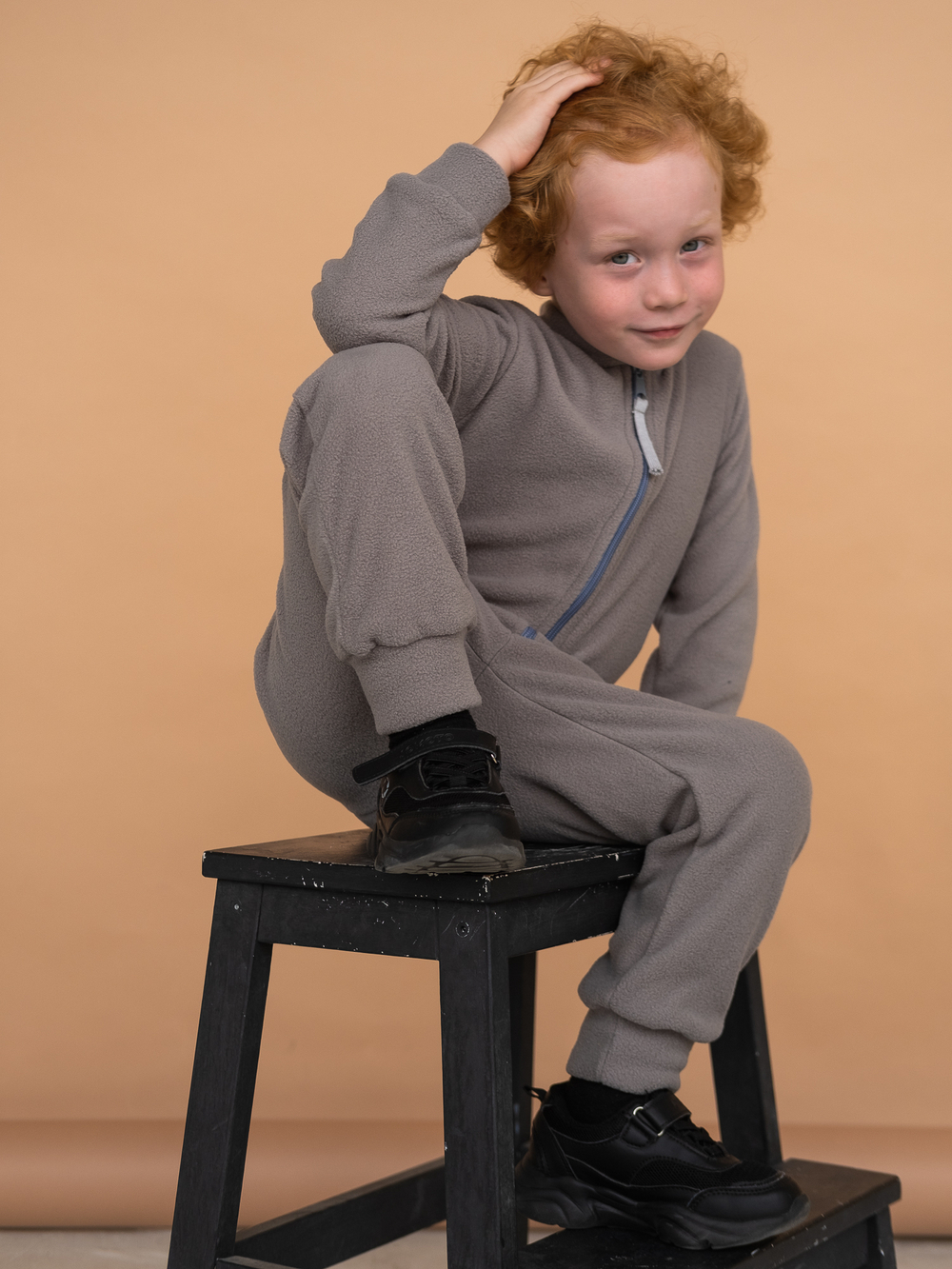 Поддева флис-антипиллинг (Пепельный) 21-4006-78