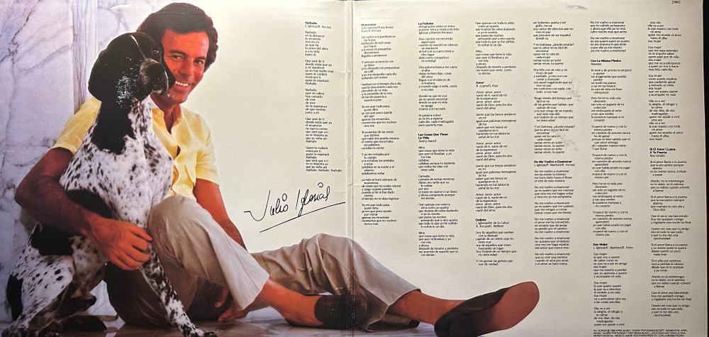 Julio Iglesias - Momentos (Голландия 1984г.)