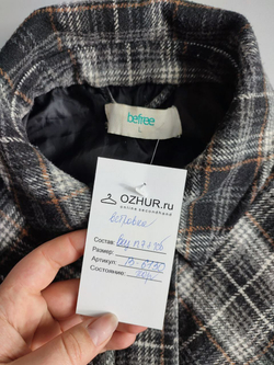 Куртка -  рубашка Befree с хлопком на весну 48 размер