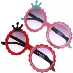Очки солнцезащитные детские «Sunshine», корона, микс цветов