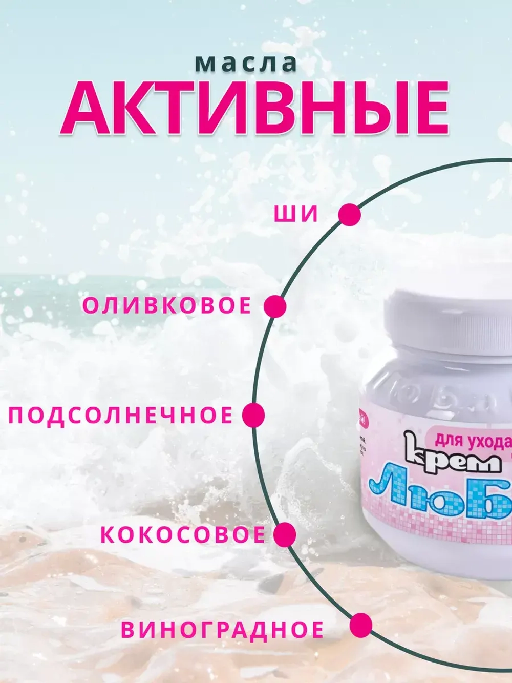 Любава Mахforte Крем для рук и лица питательный 250мл *2шт
