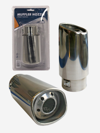 Насадка на глушитель нержавеющая сталь D=60мм Nova Bright 38873