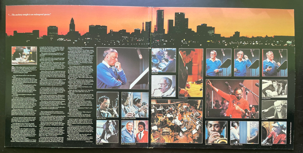 Frank Sinatra With Quincy Jones And Orchestra - L.A. Is My Lady (Германия 1984г.)