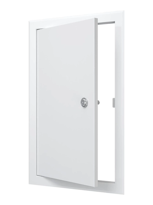 Люк ревизионный 25х70 с замком окрашенная сталь