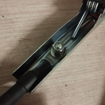 Гибкий проводник 16мм2, L-2 м., черный, 2 крокодила, VSTMSK