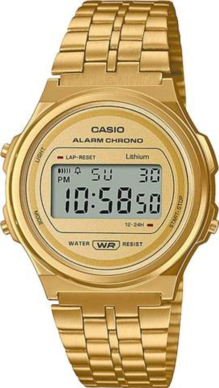 Японские наручные часы Casio Vintage A171WEG-9AEF