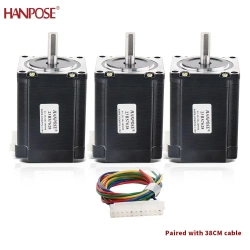 Шаговый двигатель Nema 23 (23HS7628-8MM 3PCS) 2.8A 189N.CM