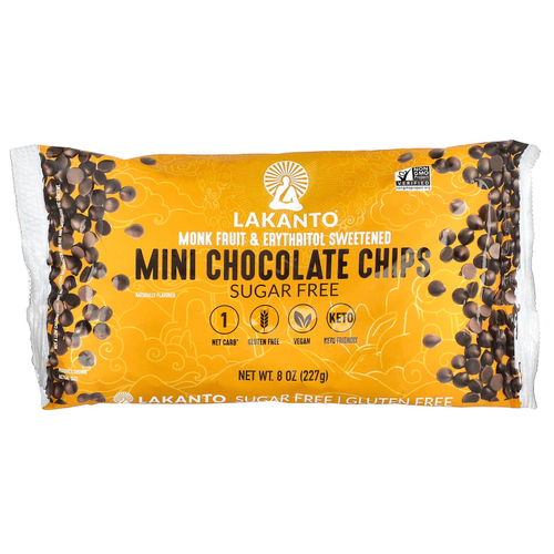 Lakanto, Шоколадная крошка, 227 г (8 унций)