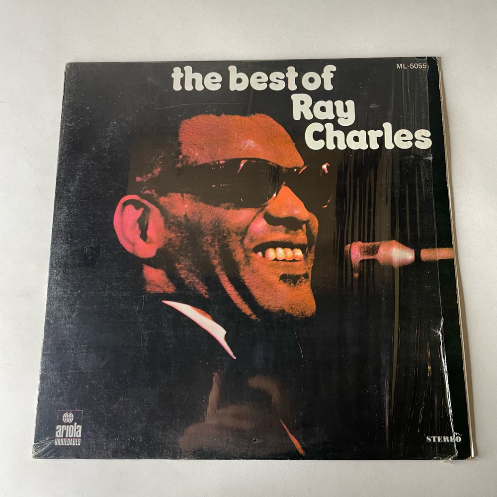 Винтажная виниловая пластинка LP Ray Charles The Best Of (Мексика 1974)