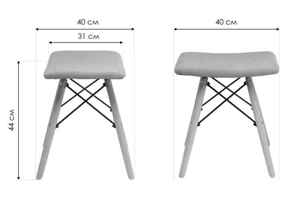 Табурет Ben grey