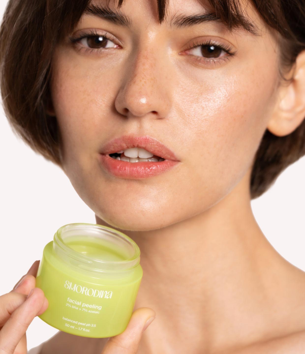 Маска-пилинг для лица для проблемной кожи ph 3.5, 50 мл (Smorodina)