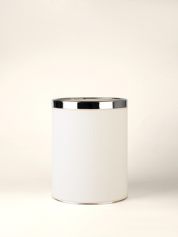 Ведро с крышкой Белое