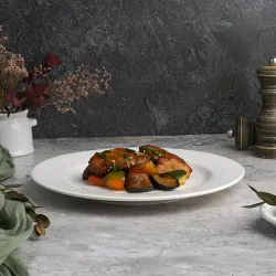 Тарелка d 25,5 см белая фарфор Classic P.L. Proff Cuisine [4]