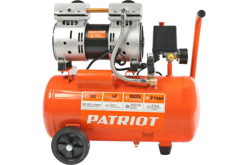Поршневой безмасляный компрессор PATRIOT WO 24-260S 525301921