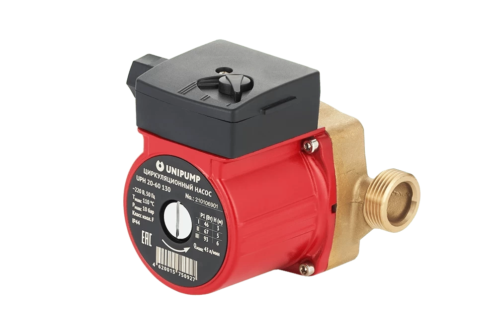 Насос циркуляционный UPH 20-60 130, Unipump 21725