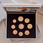 Netherlands 2012 Proof Coin Set with 2 Euro Commemorative Coin "10 Years of the Euro"