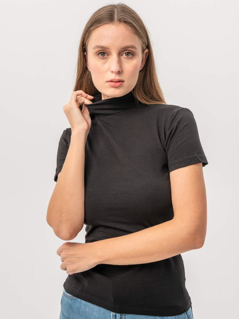 Футболка женская черный