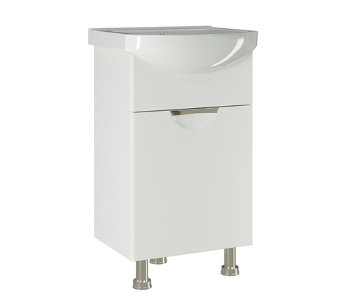 Тумба д/ванной "ЭТЬЕН-50" под раковину Элеганс 50 (Rosa) (ПВХ)