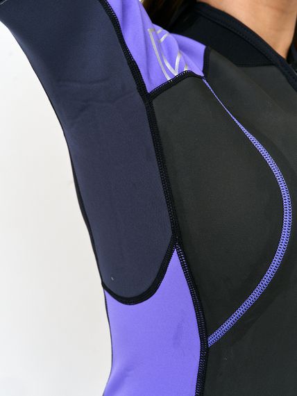 Гидрокостюм Sargan Nero 2.0 Shorty Pro lady 2 мм черно-сиреневый