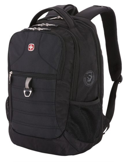 Рюкзак Wenger 15'', черный, 34х19х46 см, 29 л
