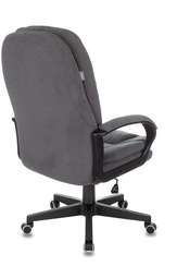 Кресло руководителя Бюрократ CH-868N Fabric серый Alfa 44 крестов. пластик