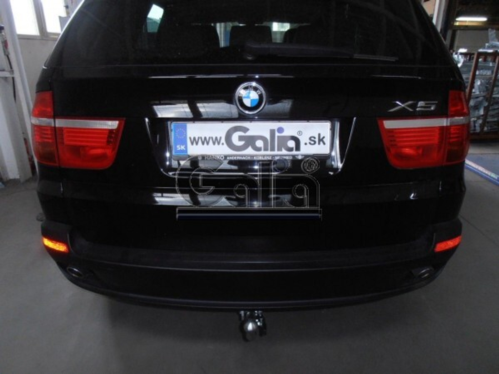 Фаркоп оцинкованный Galia B017A для BMW X5 2007-2013, 2013-2018, BMW X6 2014-(паспорт и сертификат в комплекте)(без электрики)