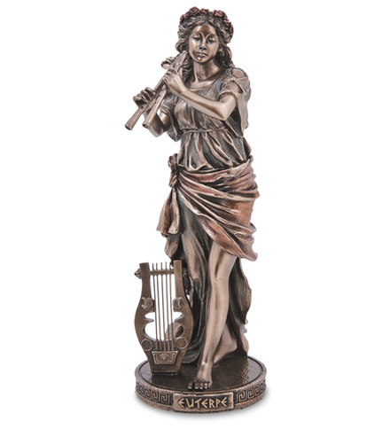 Veronese WS-1493 Статуэтка «Эвтерпа - греческая муза поэзии и музыки»