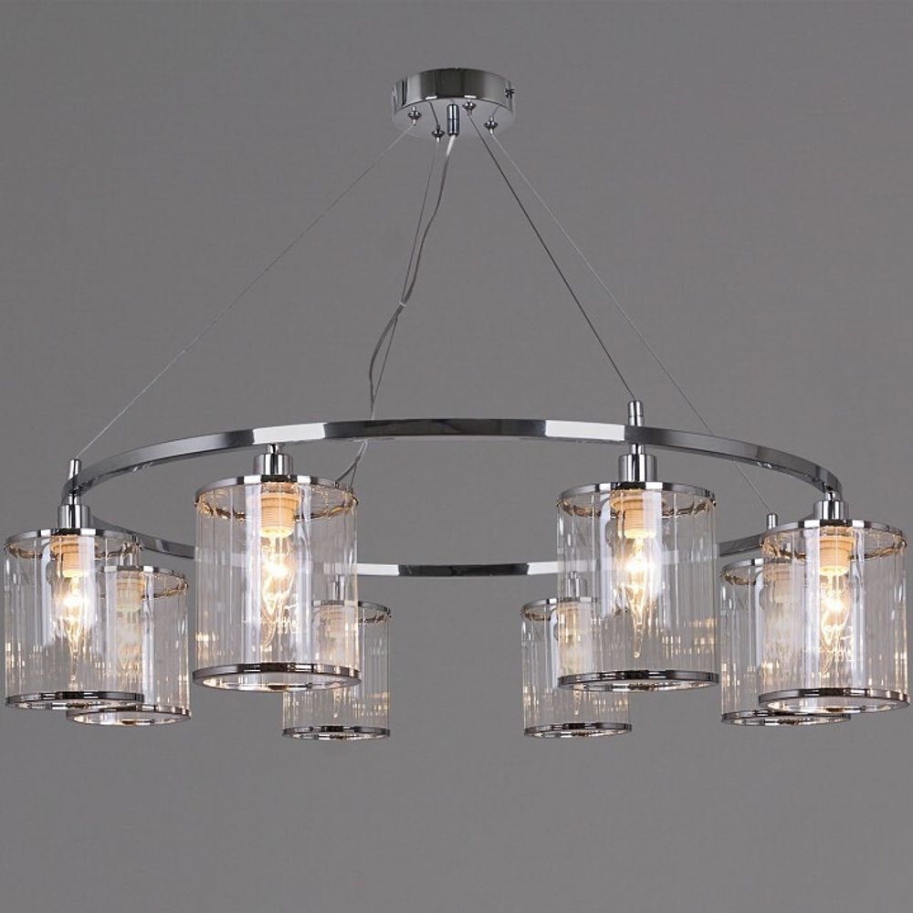 Подвесная люстра ILLUMICO  IL1182-8P-79 CR