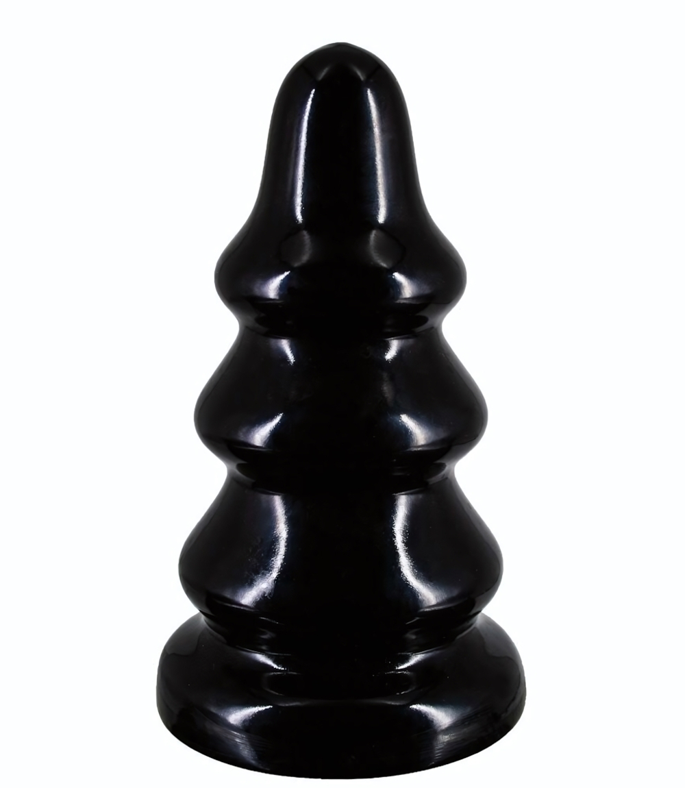 Черная анальная пробка MAGNUM 18 - 20,5 см. (Цвет: черный)