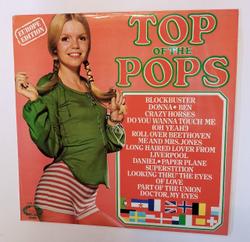 Винтажная виниловая пластинка LP Top Of The Pops European Edition Vol. 6 (UK 1973)