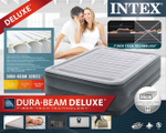 Надувная кровать Intex 64418 со встроенным насосом 220В