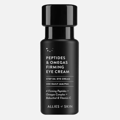 ALLIES OF SKIN Peptides & Omegas Firming Eye Cream Укрепляющий крем для кожи вокруг глаз с пептидами и омега-комплексом, 15 мл