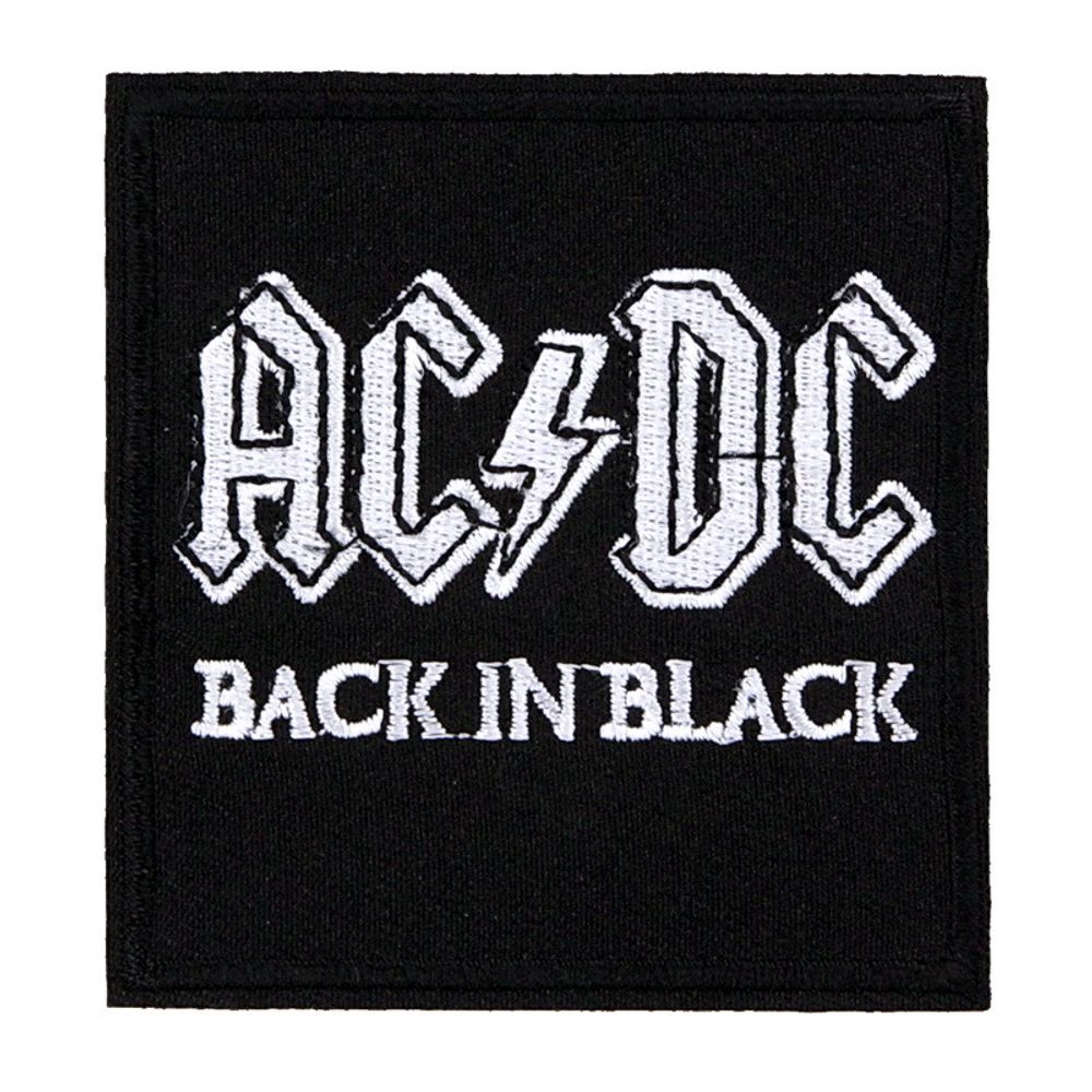 Нашивка AC/DC (Back In Black)