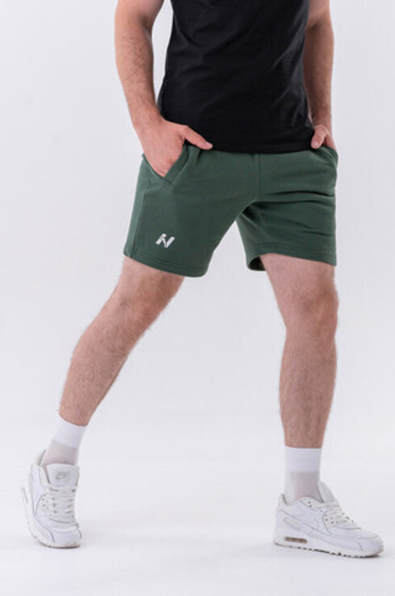 Шорты 	Relaxed-fit Shorts with Side Pockets 319 Зеленые