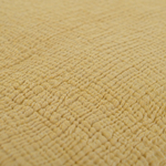 Покрывало из жатого хлопка горчичного цвета  из коллекции essential, 230х250 см