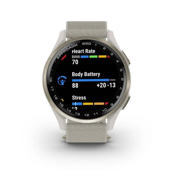 Умные часы Garmin Approach S50 Creme Gold