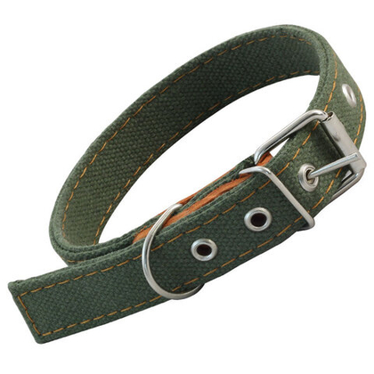 GAMMA Ошейник двойной брезентовый, 25*530 мм