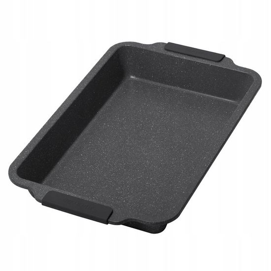 Форма для запекания Kamille KM-6027A (46х30х6 см) из углеродистой стали с мраморным покрытием