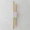 Бра Crystal Lux CARTA AP6W LED WHITE/BRASS