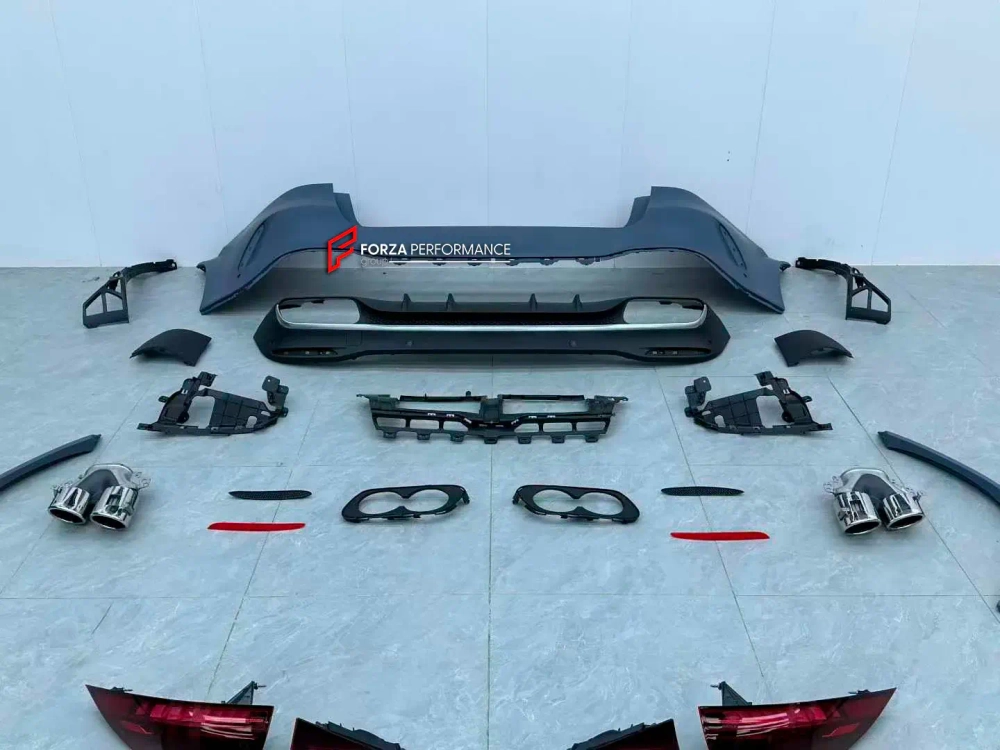 Обвес переделка для Mercedes-Benz GLE V167 SUV 2019-2023 для обновления до GLE53 V167 AMG 2023+ АМГ Мерседес Бенц ГЛЕ класс