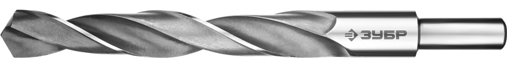 Сверло по металлу с проточенным хвостовиком 17.0*184мм класс В сталь Р4М2 ЗУБР Техник Х