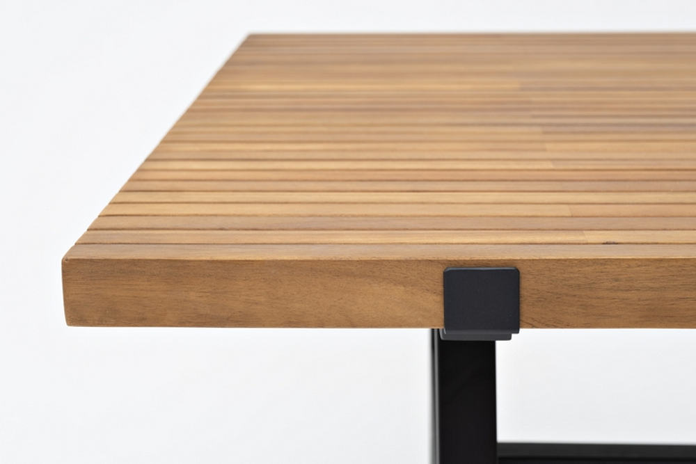 Обеденная группа из алюминия АЛЬТО со скамьями