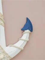 Декор для дома на стену "Якорь" 60*46 см