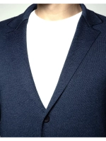 Пиджак вязаный