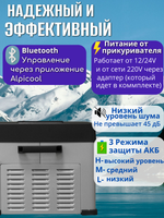 Автомобильный холодильник Alpicool C25 (12В/24В/220В) 25 литров