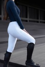 BREECHES BASICS KNEE GRIP CLOUD