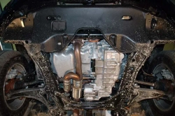 Защита картера двигателя, КПП (2,5 мм, сталь) для Honda Ridgeline 2006-2008 (V = 3.5) Sheriff.09.1253