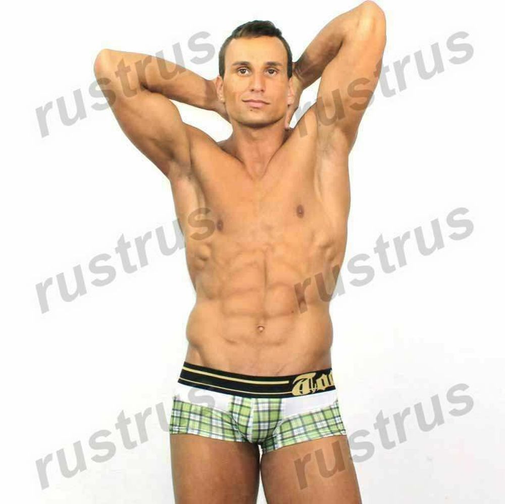 Мужские трусы хипсы зеленые TOOT TT00112