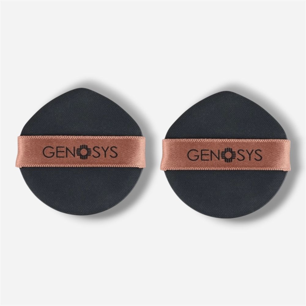 GENOSYS СПОНЖИ ДЛЯ УХАЖИВАЮЩЕГО BB-КУШОНА Puff Set Skin Caring Blemish Balm Cushion